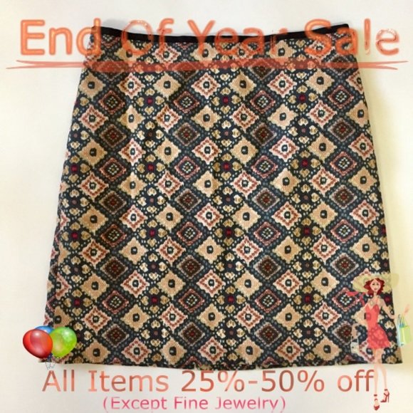 Ann Taylor Dresses & Skirts - Ann Taylor Multi Color Skirt Size 10